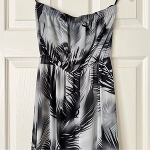 Black and White Maxi Dress